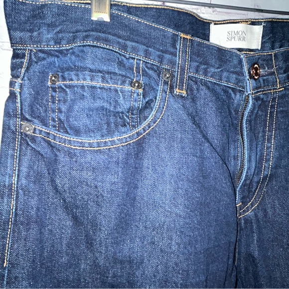 Simon Spurr resin rinse jeans men’s size 33 - Picture 2 of 10
